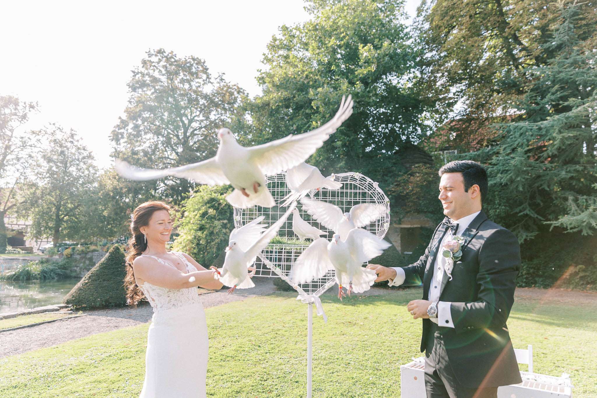 Hochzeit im Wasserschloss Hülsede